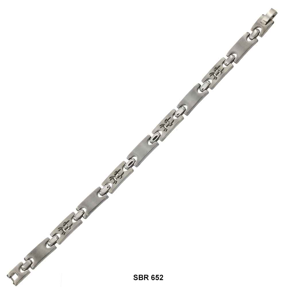 Brazalete de acero inoxidable SBR 652