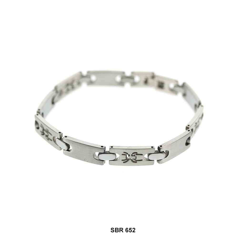 Brazalete de acero inoxidable SBR 652