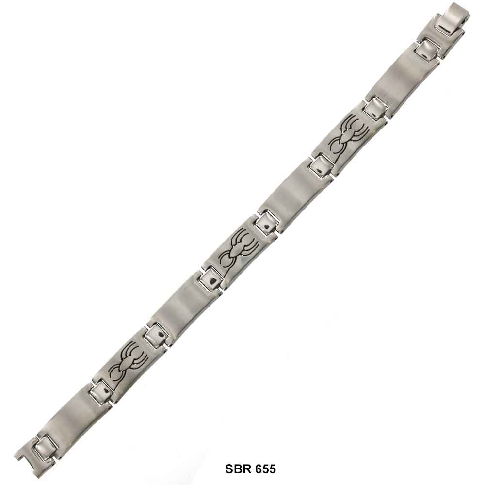 Brazalete de acero inoxidable SBR 655