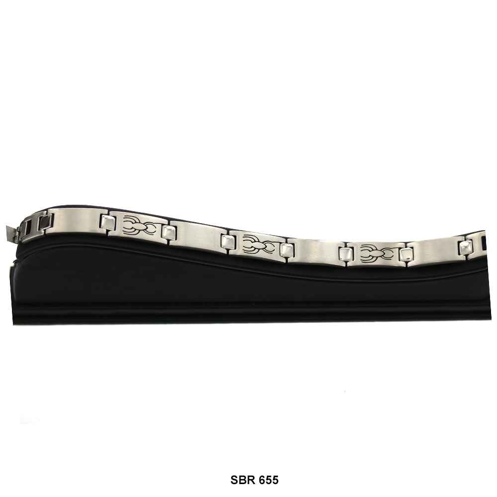 Brazalete de acero inoxidable SBR 655