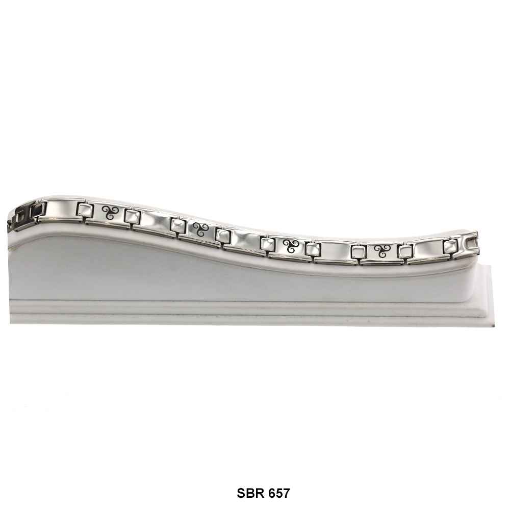 Brazalete de acero inoxidable SBR 657