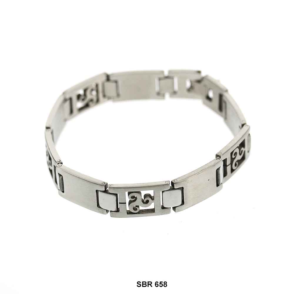 Brazalete de acero inoxidable SBR 658