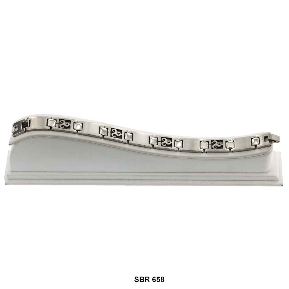 Brazalete de acero inoxidable SBR 658