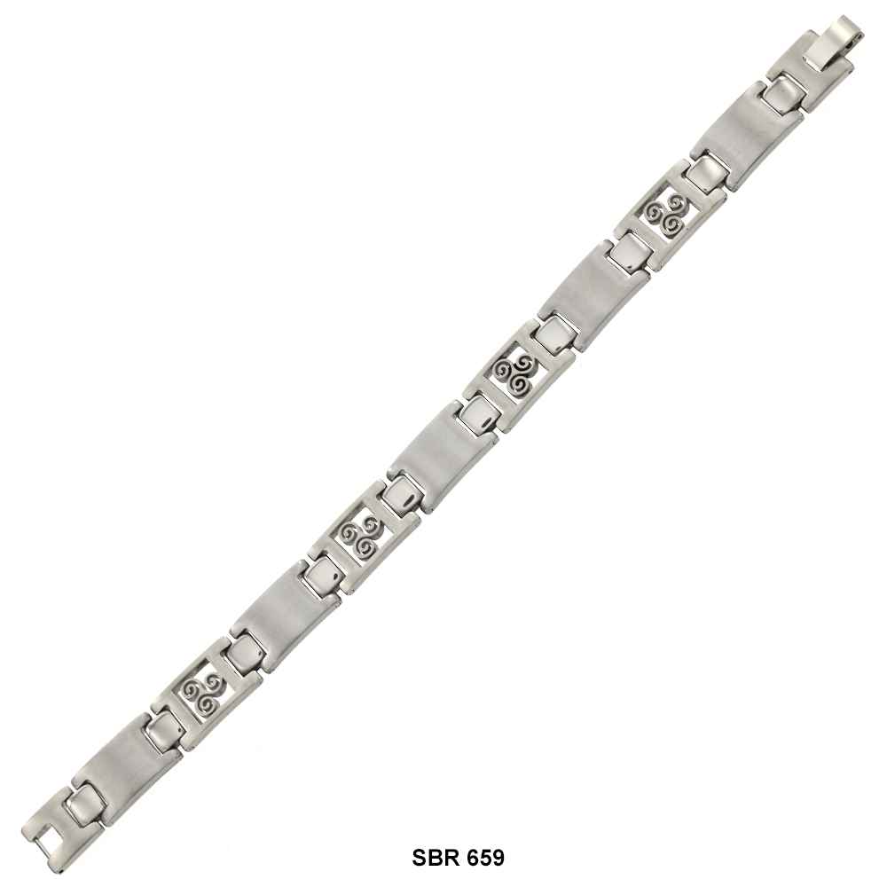 Brazalete de acero inoxidable SBR 659