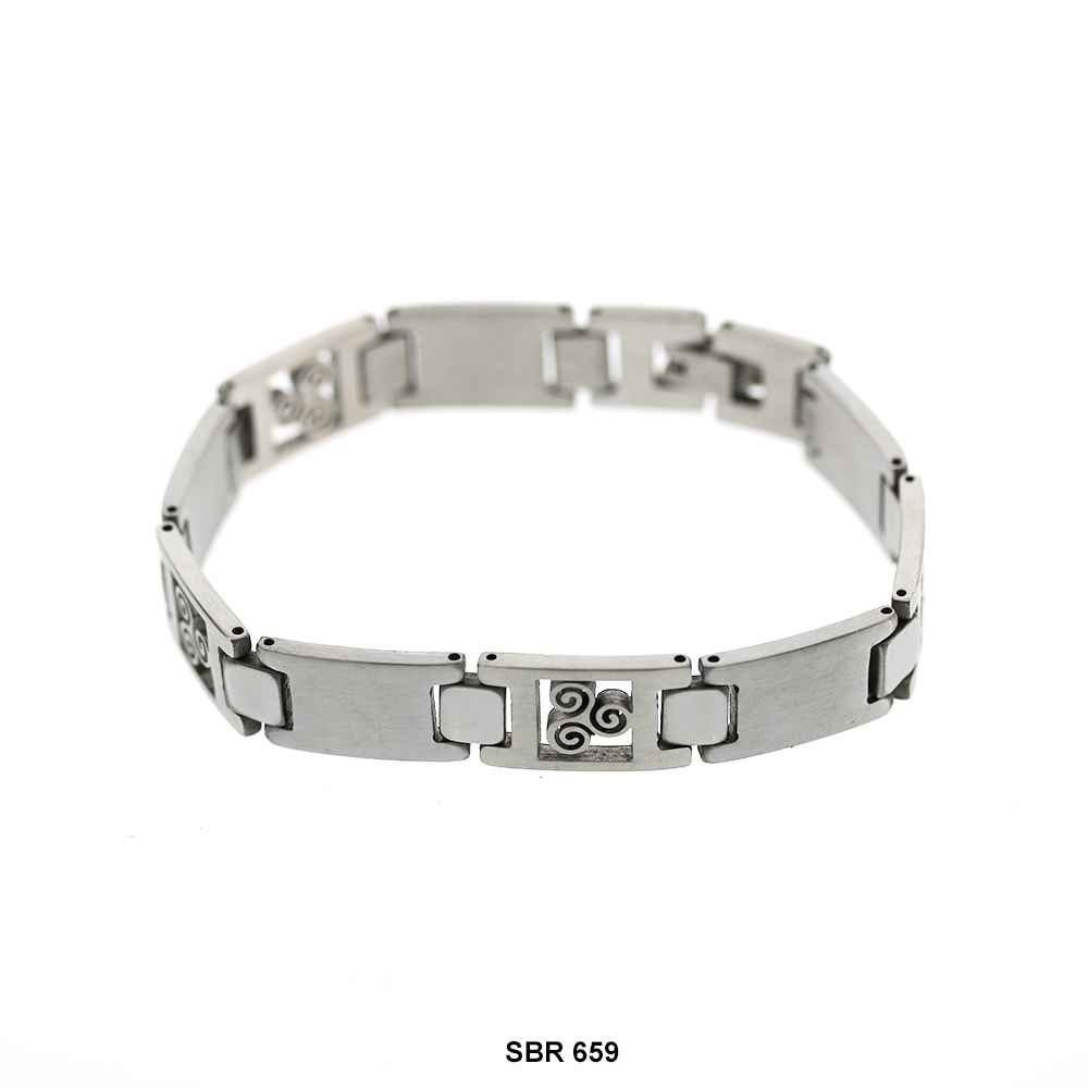 Brazalete de acero inoxidable SBR 659