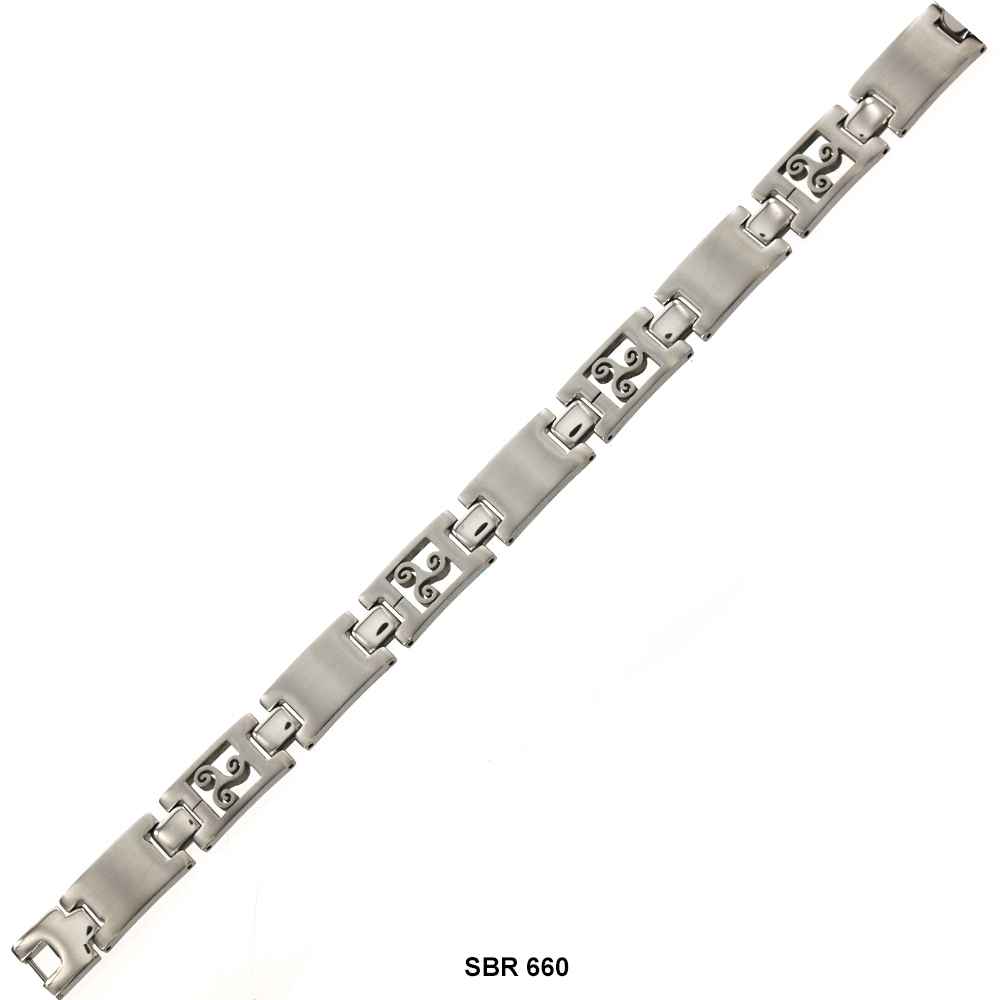 Brazalete de acero inoxidable SBR 660