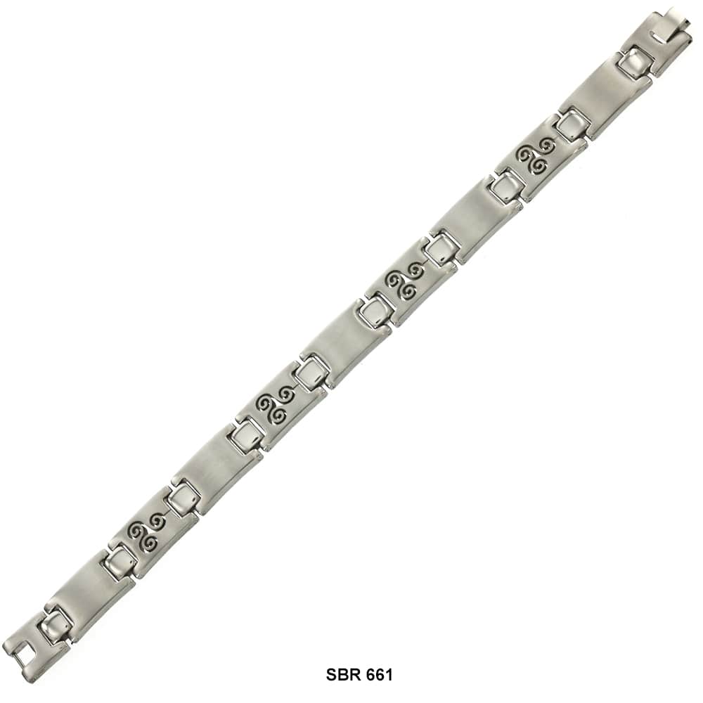 Brazalete de acero inoxidable SBR 661