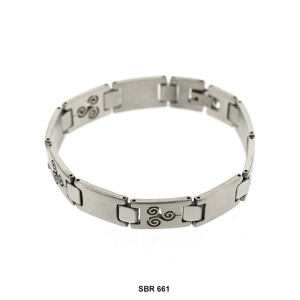 Brazalete de acero inoxidable SBR 661