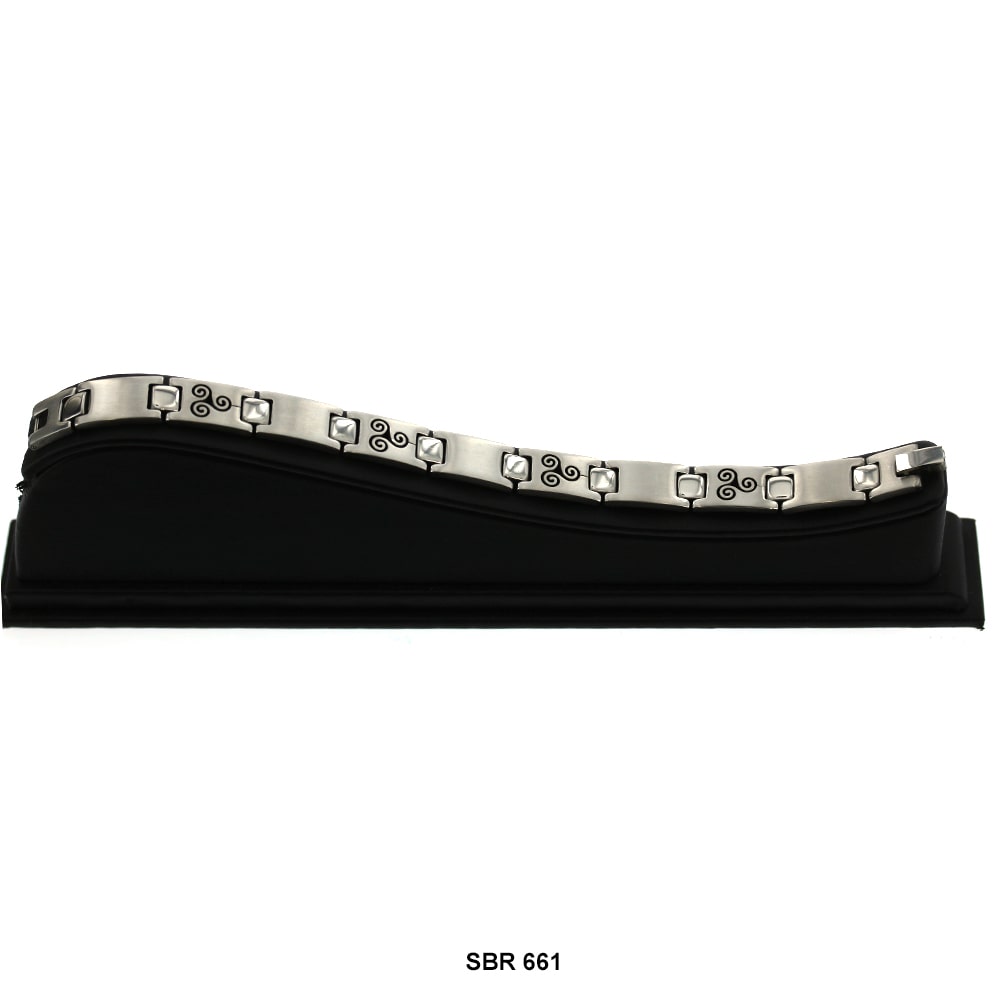 Brazalete de acero inoxidable SBR 661