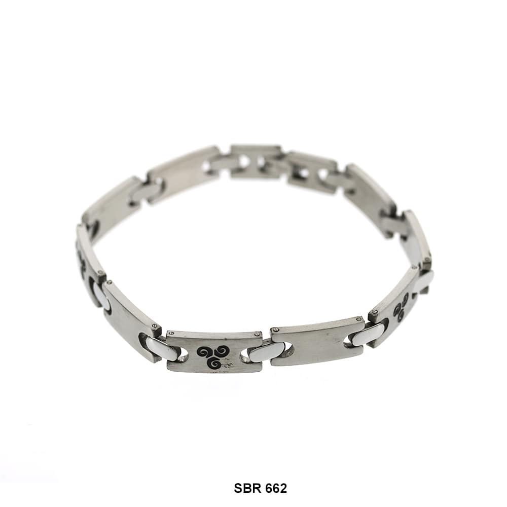 Brazalete de acero inoxidable SBR 662