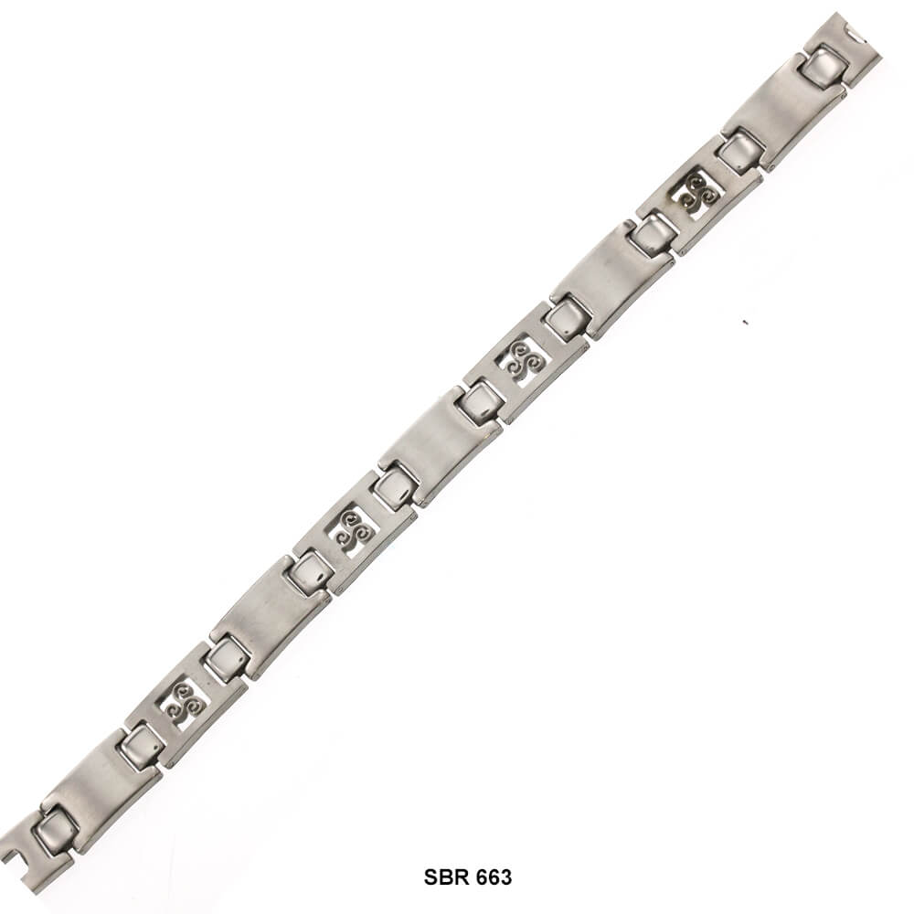 Brazalete de acero inoxidable SBR 663