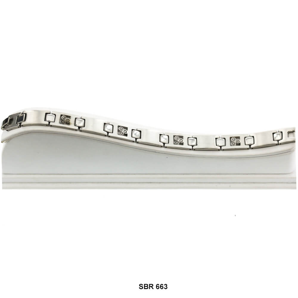 Brazalete de acero inoxidable SBR 663