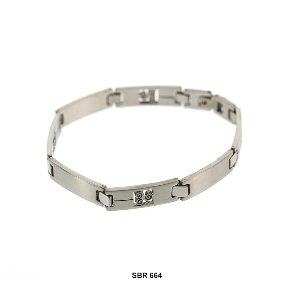 Brazalete de acero inoxidable SBR 664