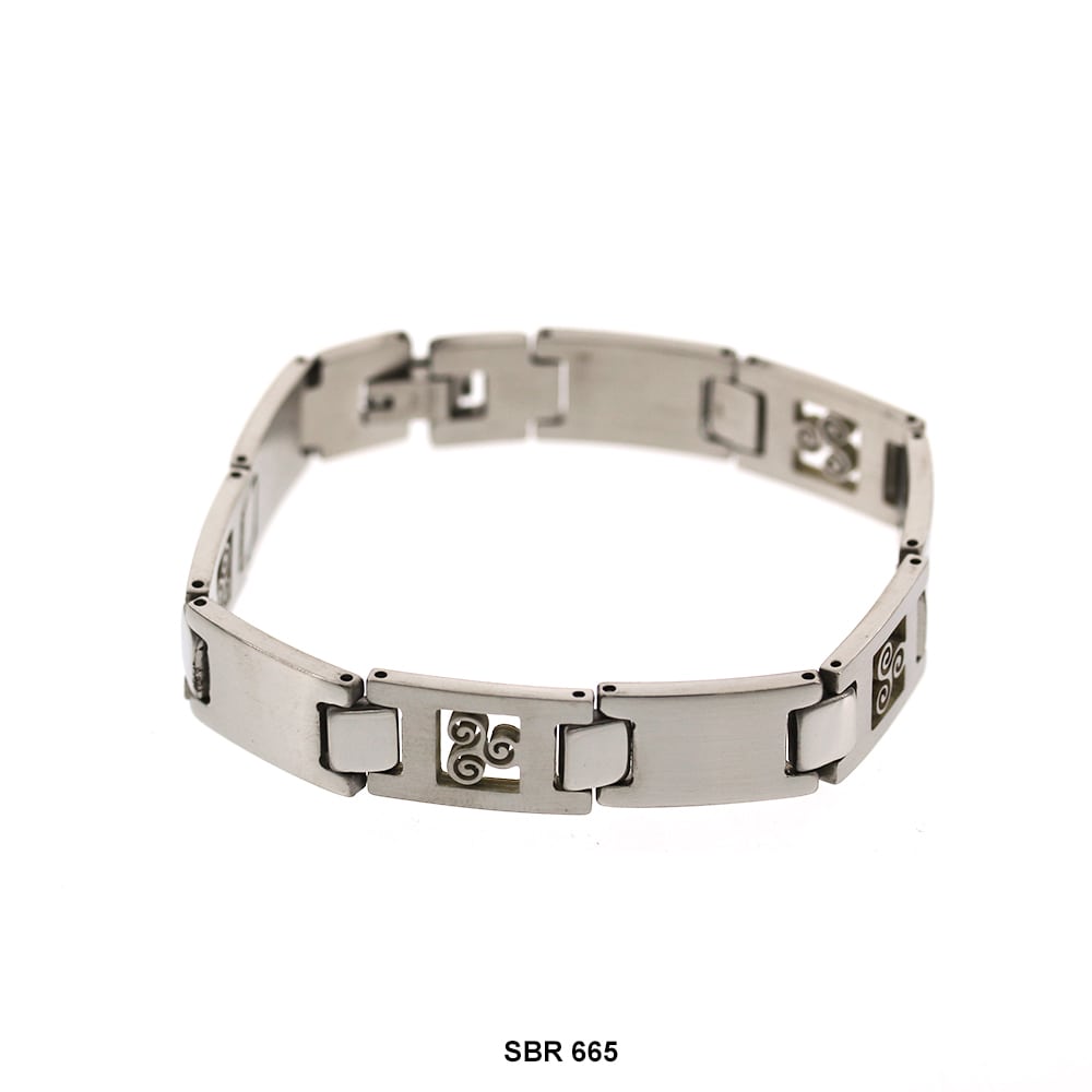 Brazalete de acero inoxidable SBR 665