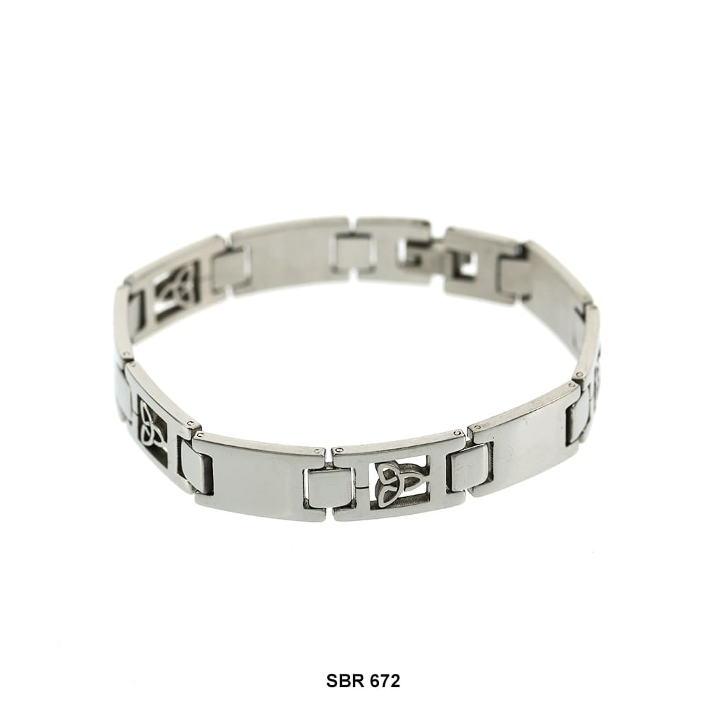 Brazalete de acero inoxidable SBR 672