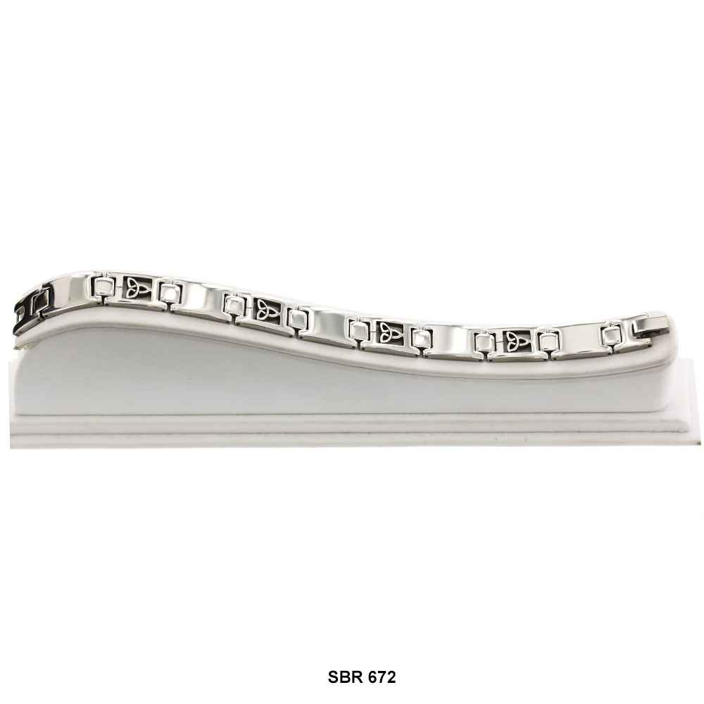 Brazalete de acero inoxidable SBR 672