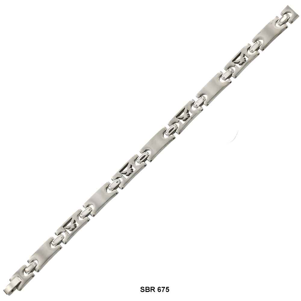 Brazalete de acero inoxidable SBR 675