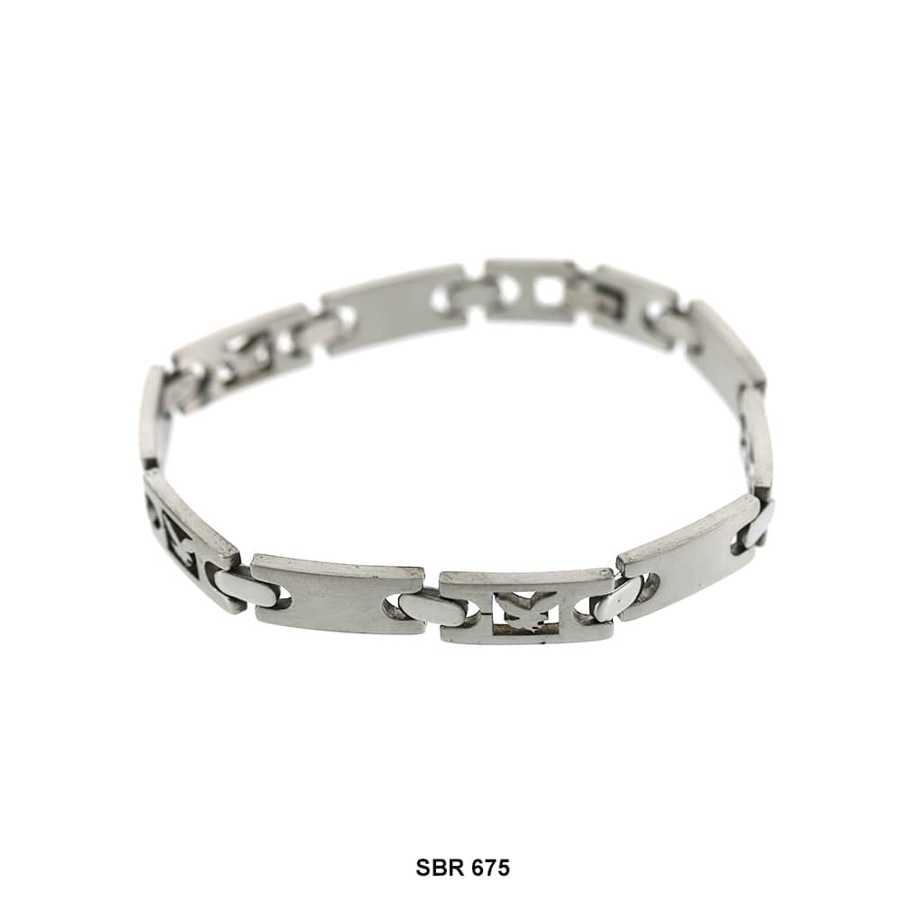 Brazalete de acero inoxidable SBR 675