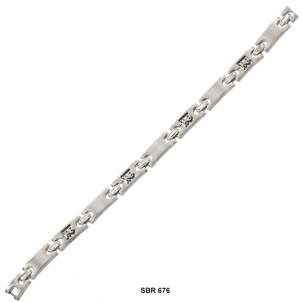 Brazalete de acero inoxidable SBR 676