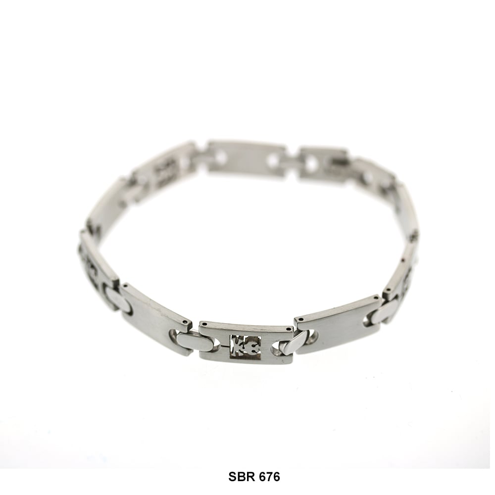 Brazalete de acero inoxidable SBR 676