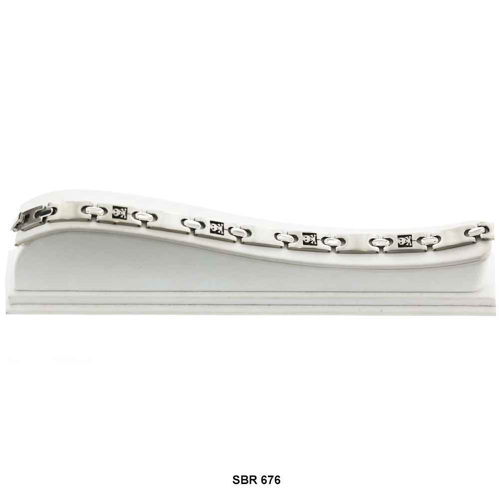 Brazalete de acero inoxidable SBR 676