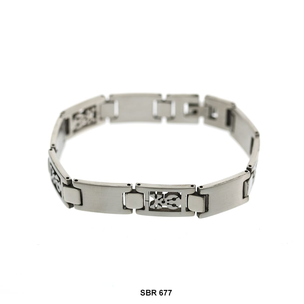 Brazalete de acero inoxidable SBR 677