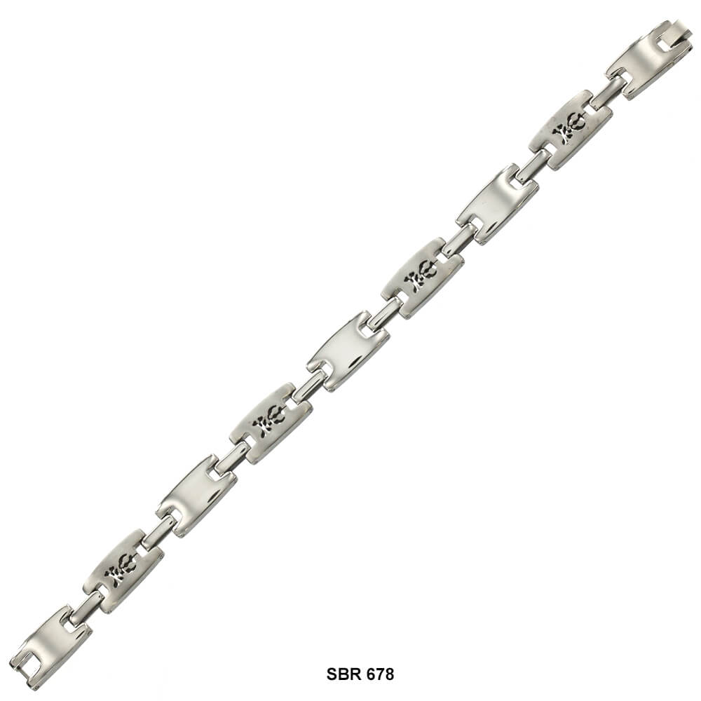 Brazalete de acero inoxidable SBR 678