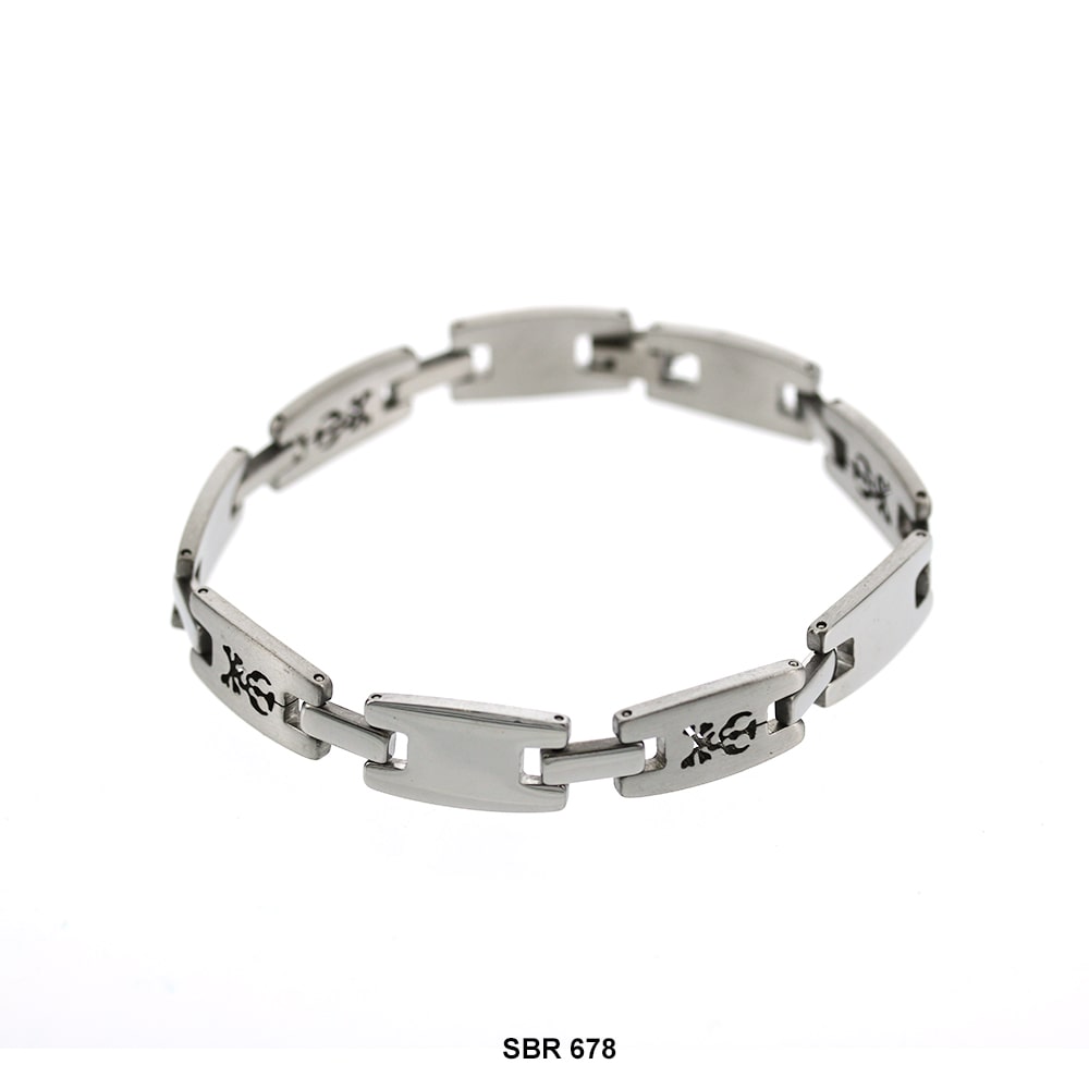 Brazalete de acero inoxidable SBR 678