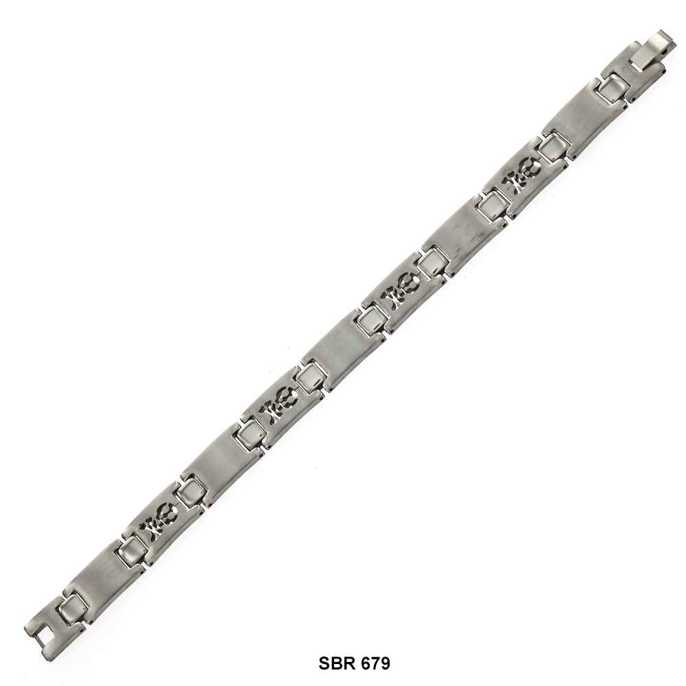 Brazalete de acero inoxidable SBR 679