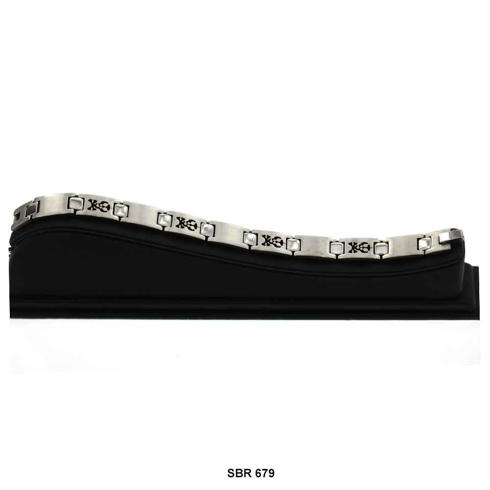 Brazalete de acero inoxidable SBR 679