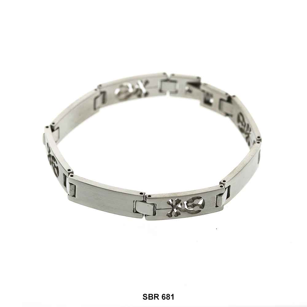 Brazalete de acero inoxidable SBR 681