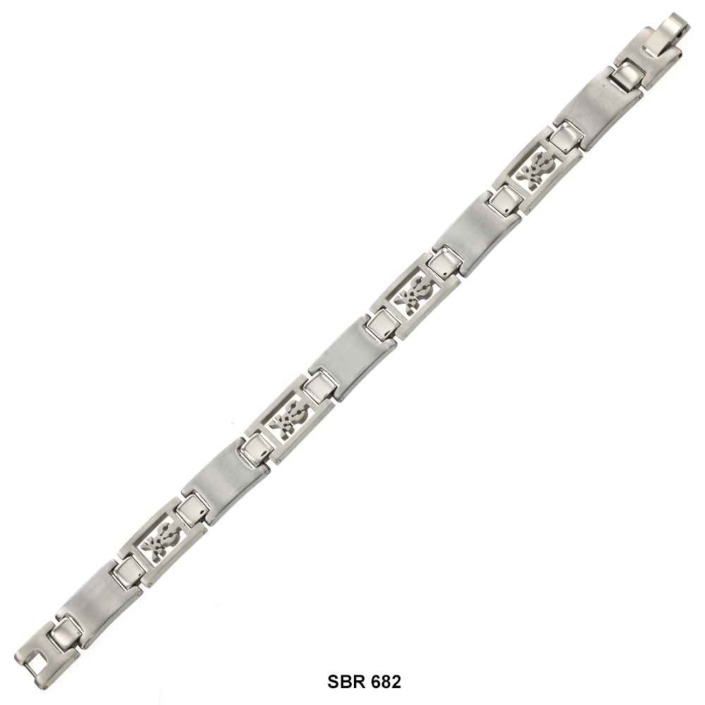 Brazalete de acero inoxidable SBR 682