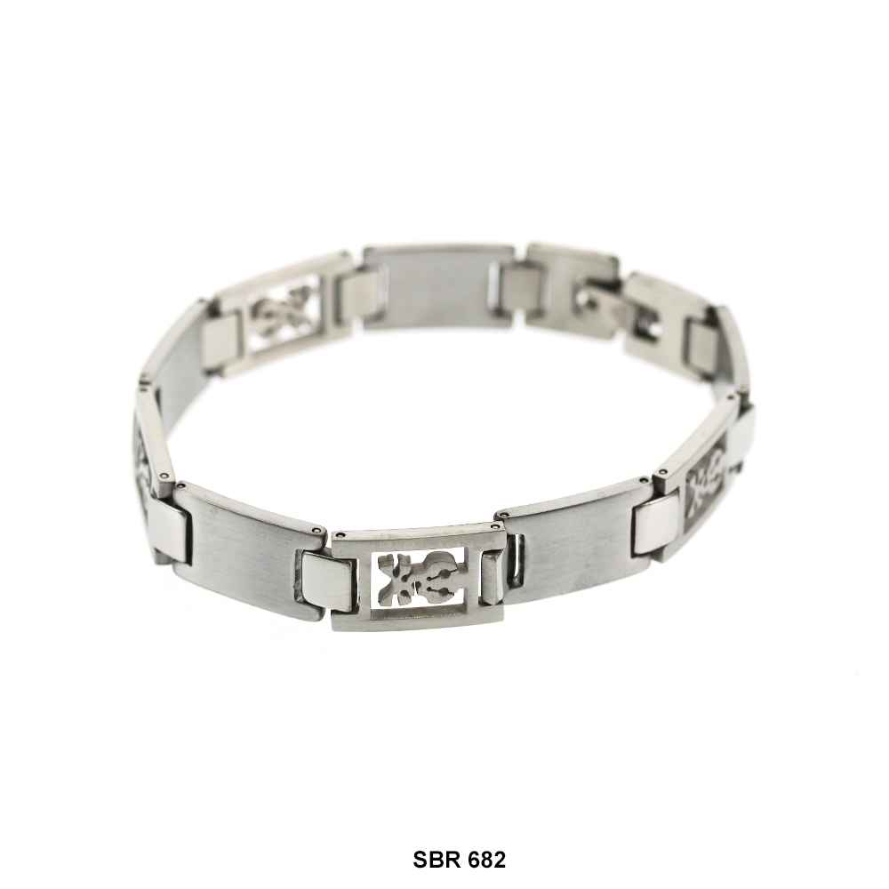 Brazalete de acero inoxidable SBR 682