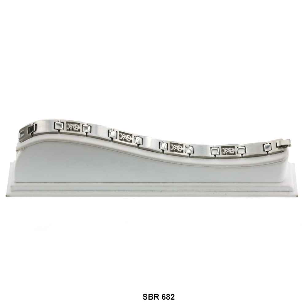 Brazalete de acero inoxidable SBR 682