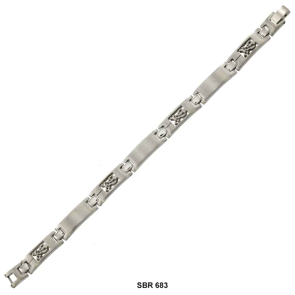 Brazalete de acero inoxidable SBR 683