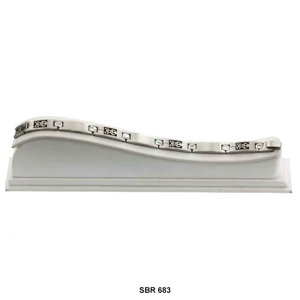 Brazalete de acero inoxidable SBR 683