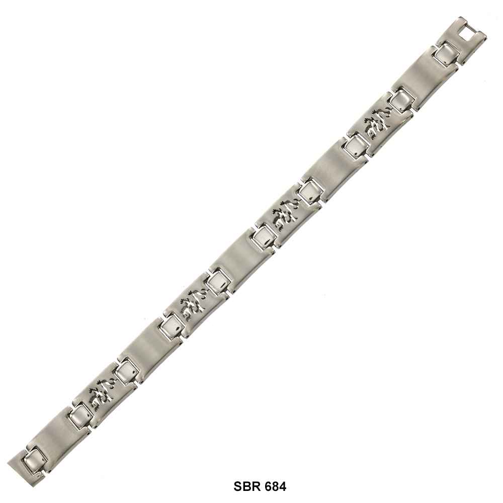 Brazalete de acero inoxidable SBR 684