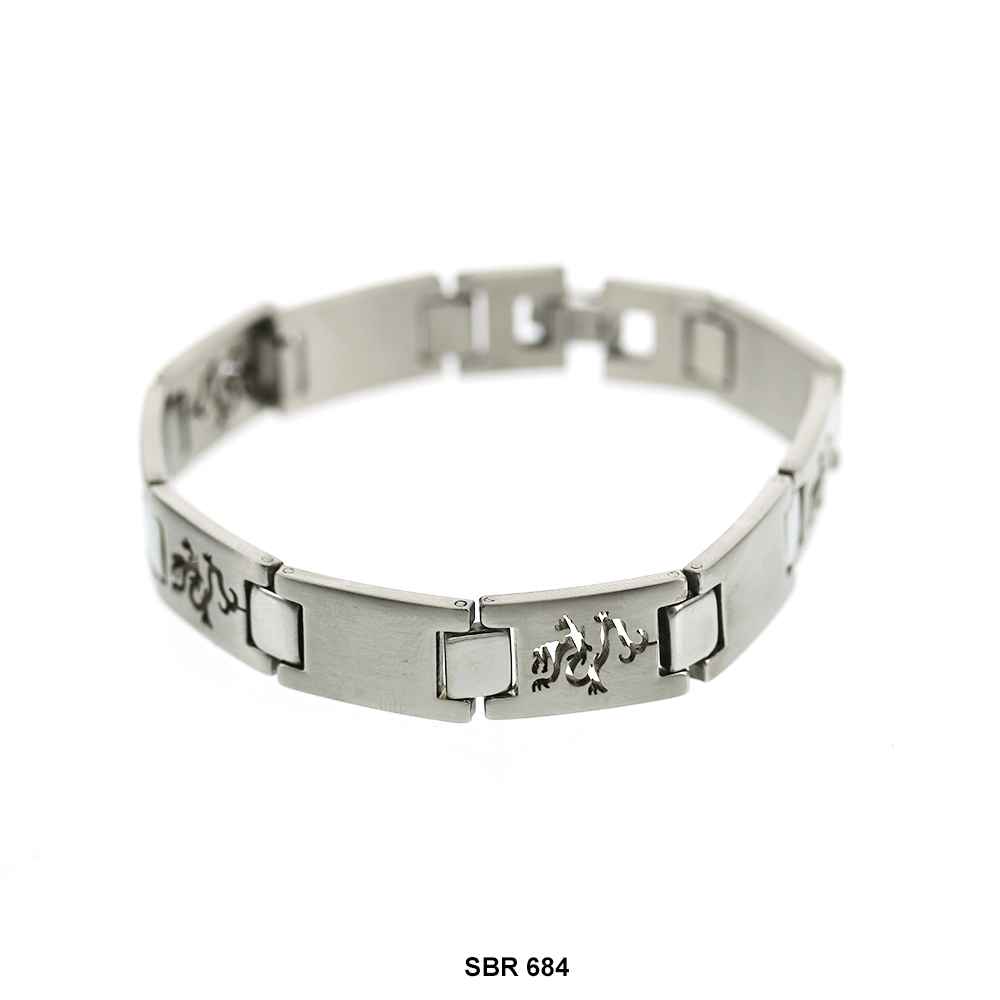 Brazalete de acero inoxidable SBR 684