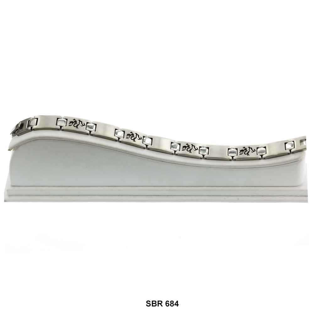 Brazalete de acero inoxidable SBR 684