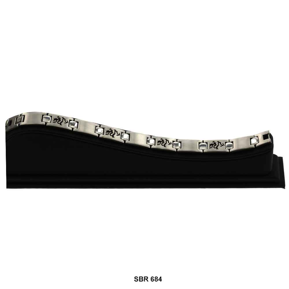 Brazalete de acero inoxidable SBR 684