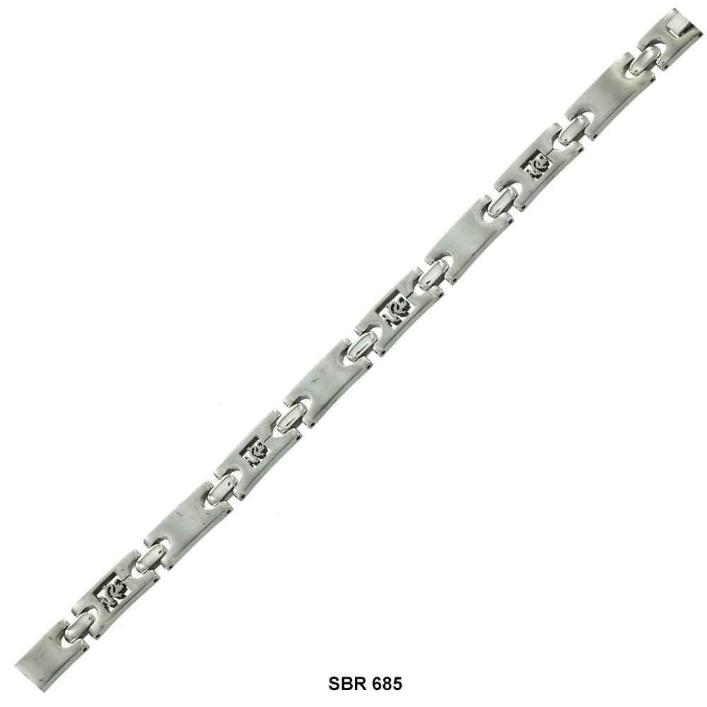 Brazalete de acero inoxidable SBR 685