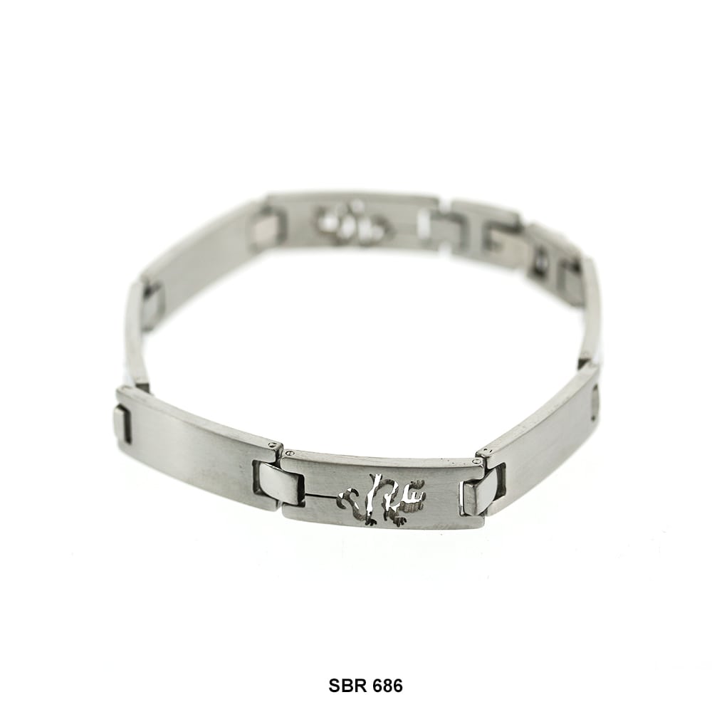 Brazalete de acero inoxidable SBR 686