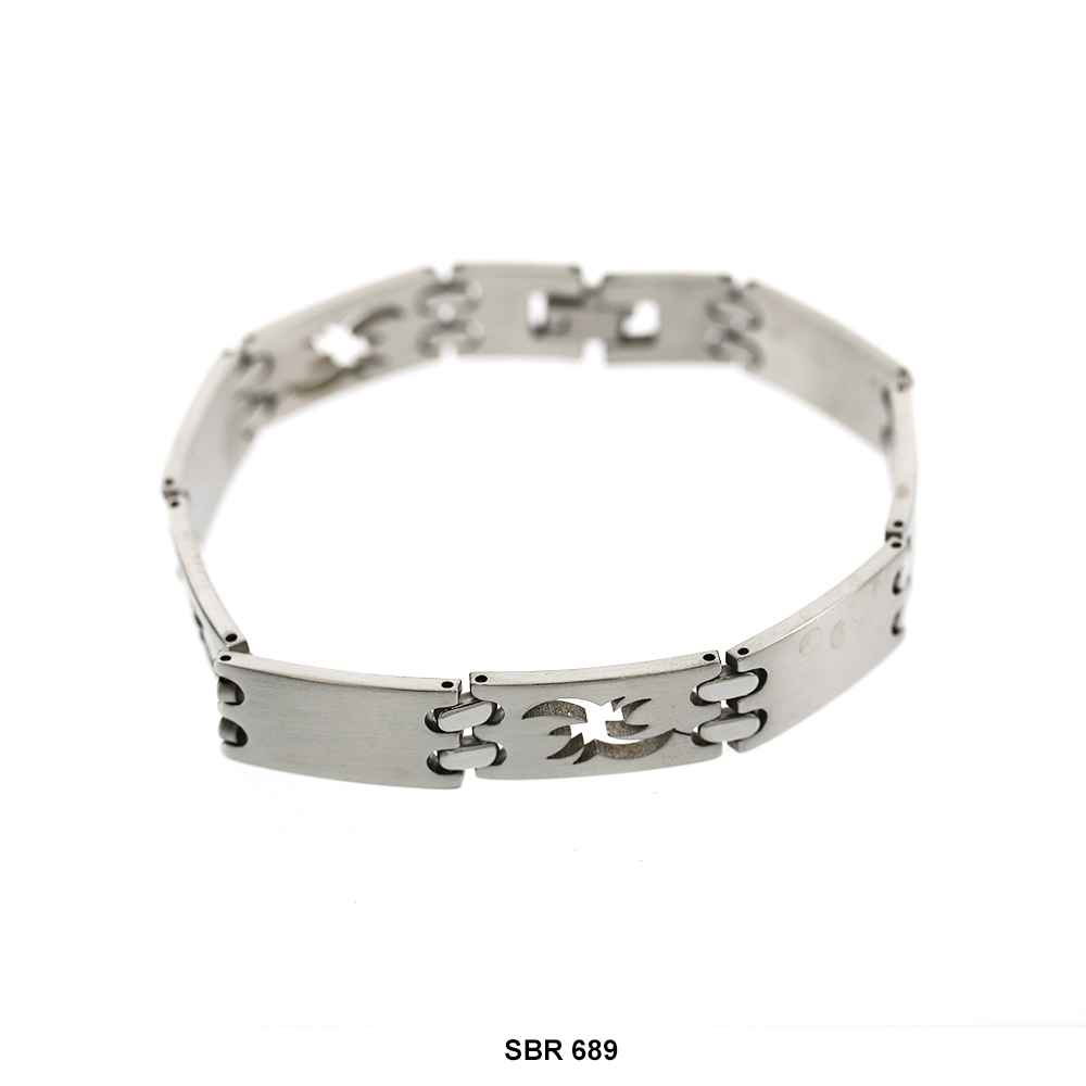 Brazalete de acero inoxidable SBR 689