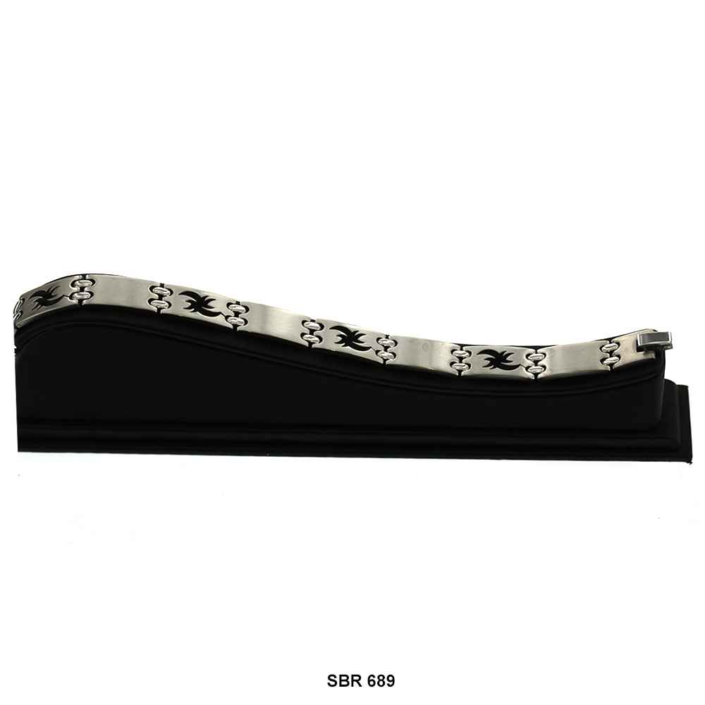 Brazalete de acero inoxidable SBR 689