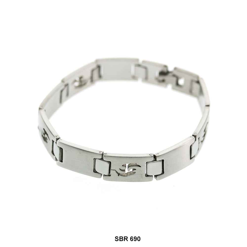 Brazalete de acero inoxidable SBR 690