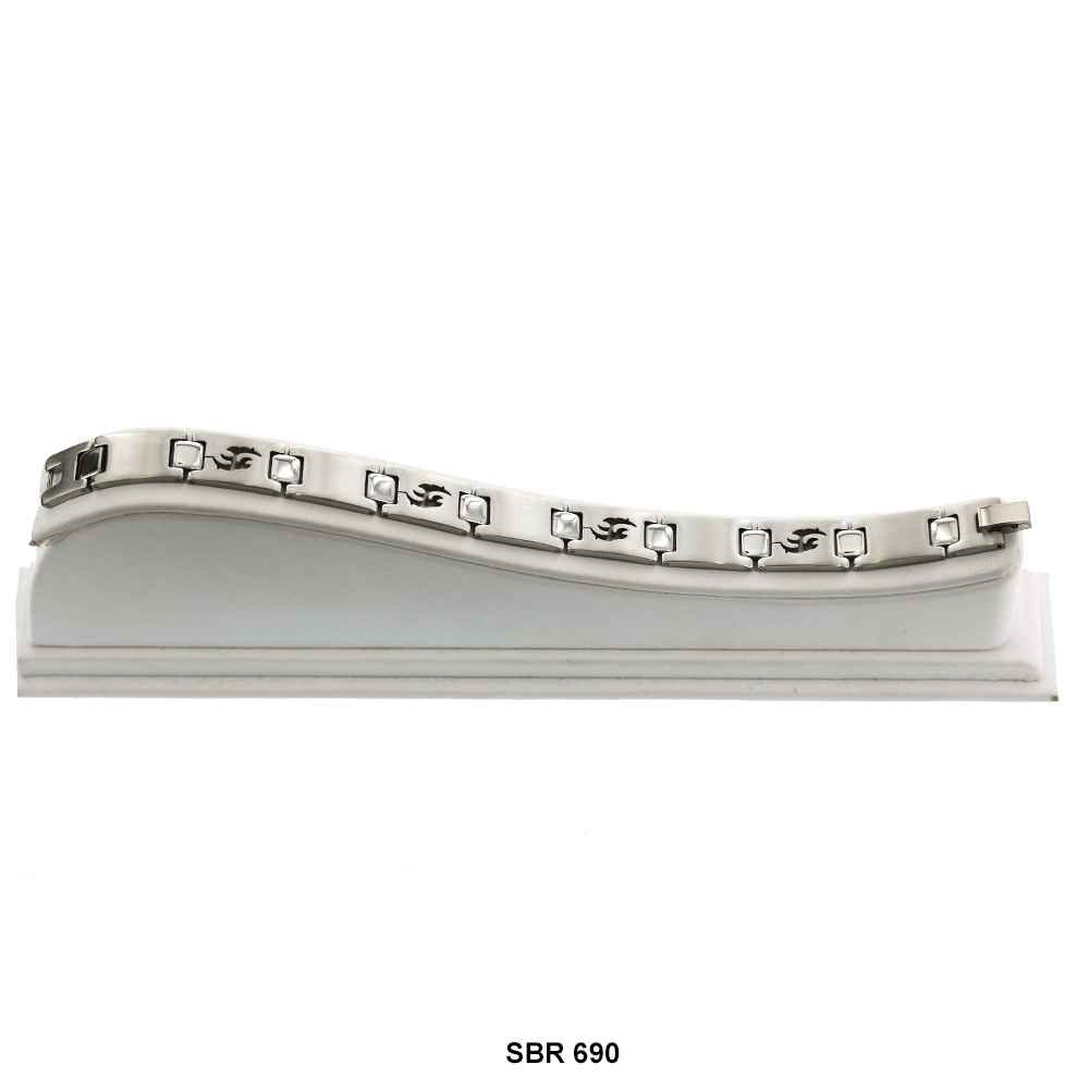 Brazalete de acero inoxidable SBR 690