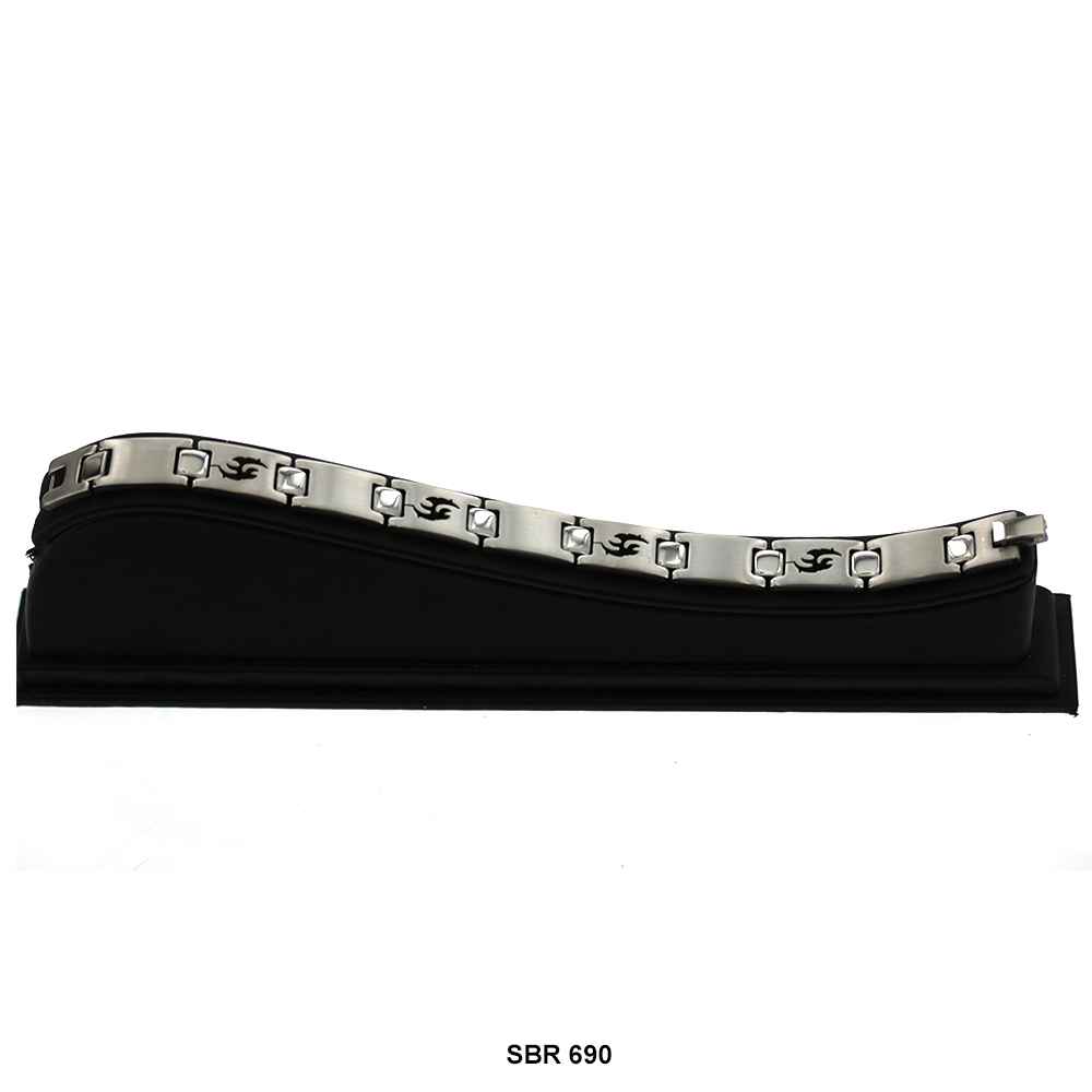 Brazalete de acero inoxidable SBR 690