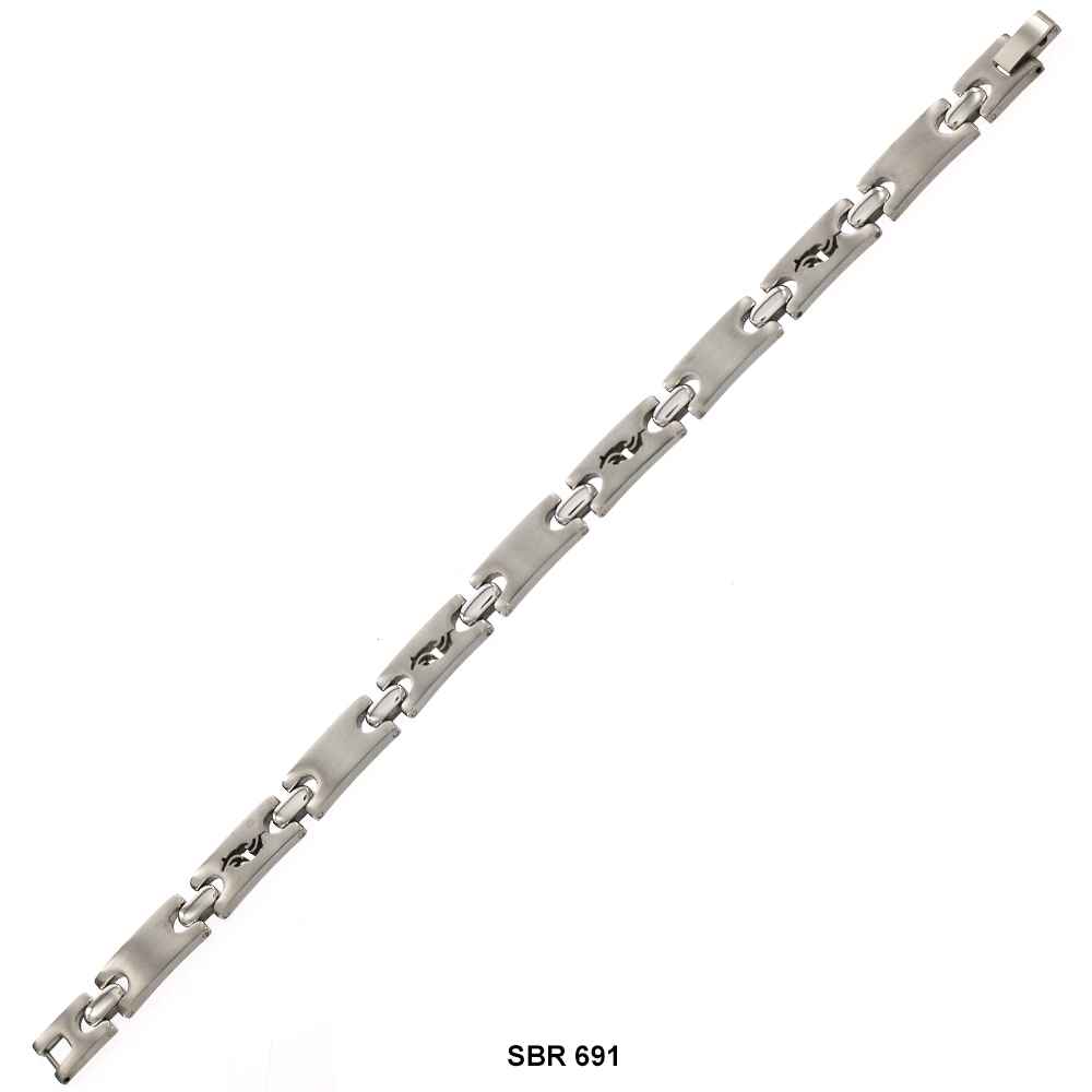 Brazalete de acero inoxidable SBR 691