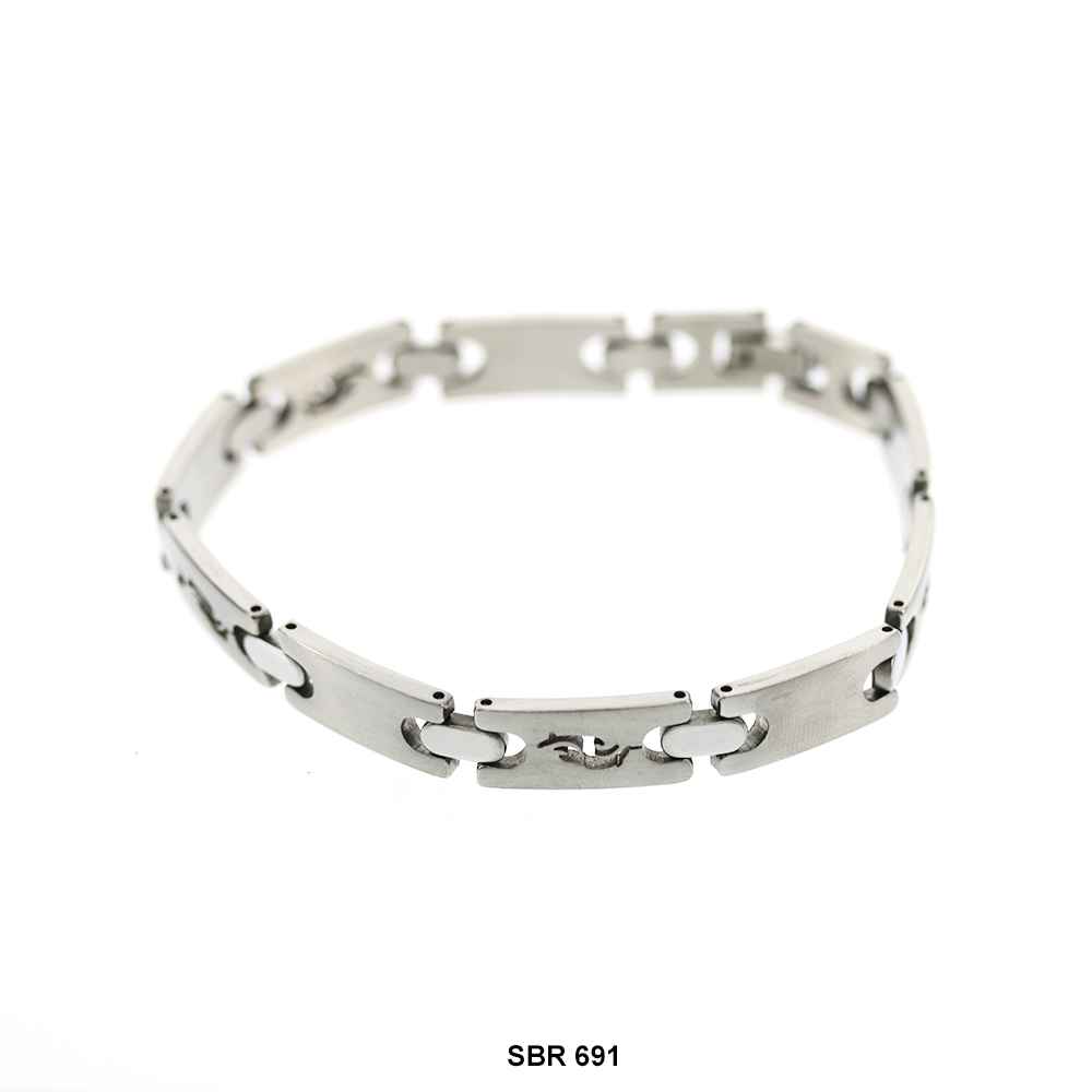 Brazalete de acero inoxidable SBR 691