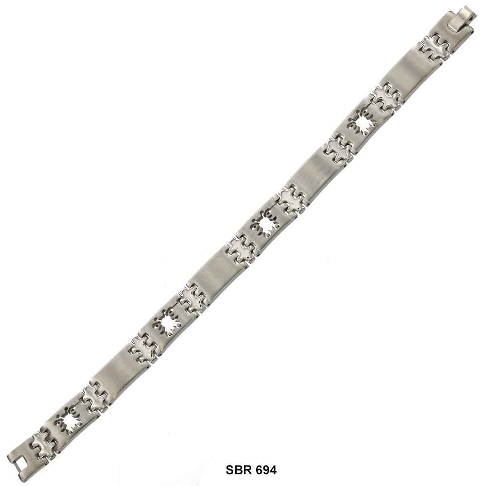 Brazalete de acero inoxidable SBR 694